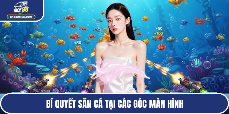 Bí quyết săn cá tại các góc màn hình