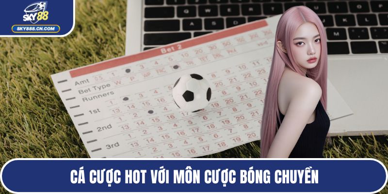 Cá cược hot với môn cược bóng chuyền