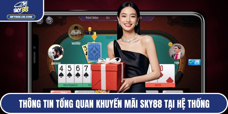 Thông tin tổng quan khuyến mãi SKY88 tại hệ thống